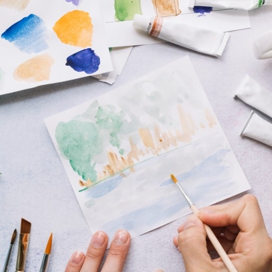L'atelier aquarelle s'expose
