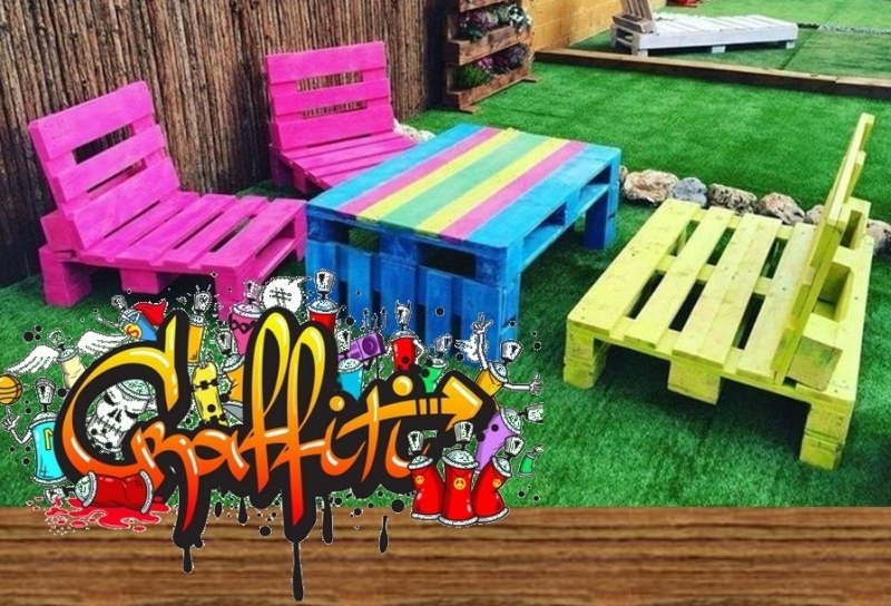 Un jardin couleur street art