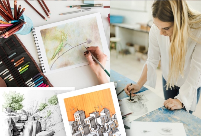 Le dessin, entre techniques et coup de crayon !